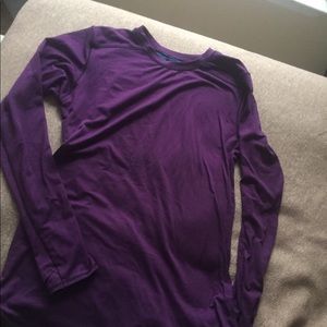 Climate Right Purple Workout Top Size Small